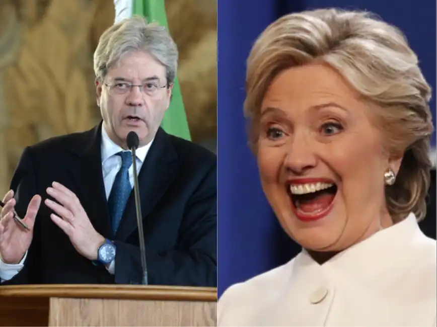 gentiloni hillary clinton