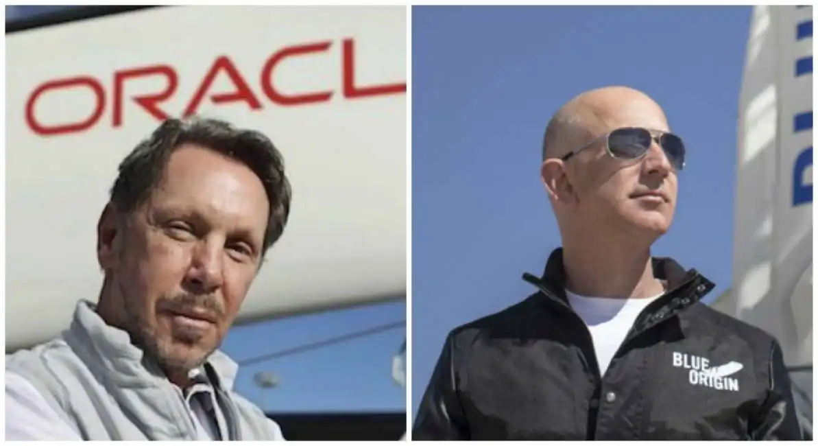 larry ellison jeff bezos