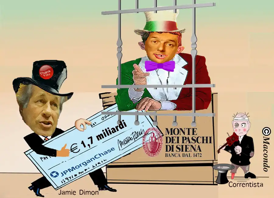 renzi monte dei paschi