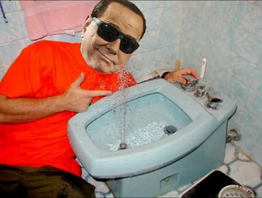 berlusconi bidet