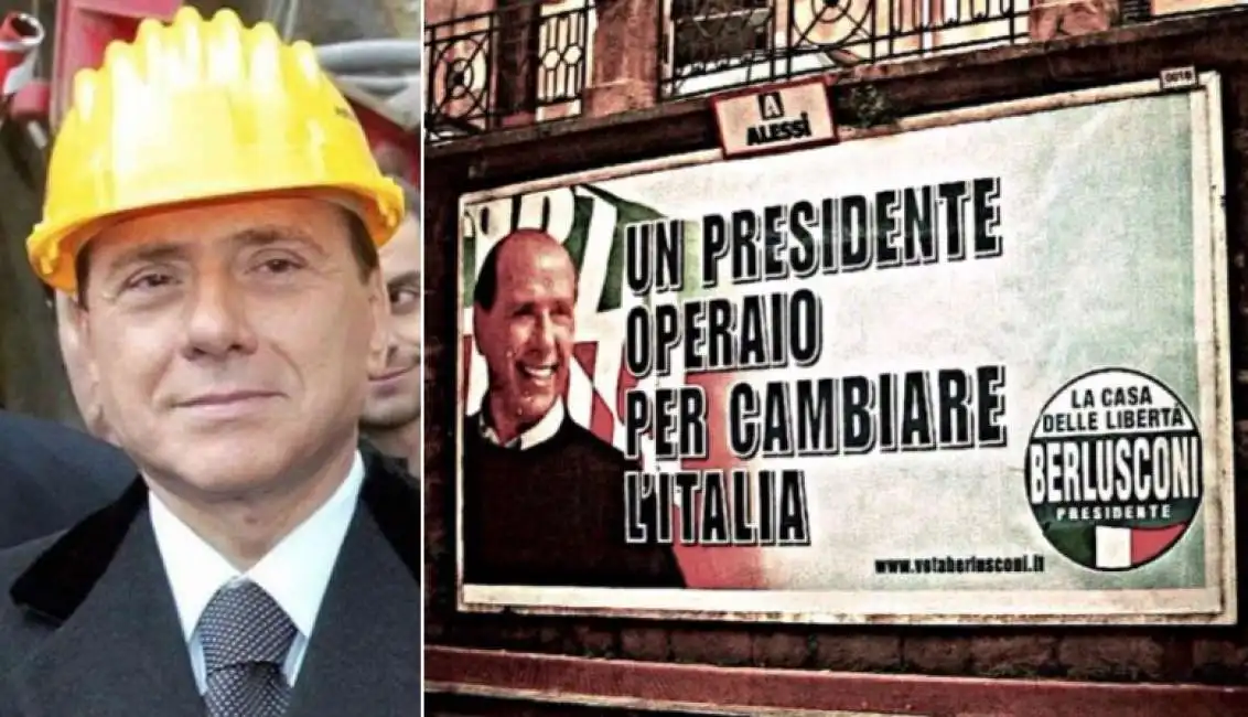 berlusconi presidente operaio