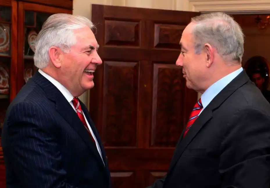 tillerson netanyahu