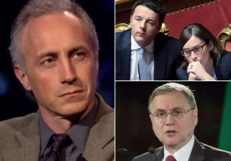 travaglio renzi boschi visco