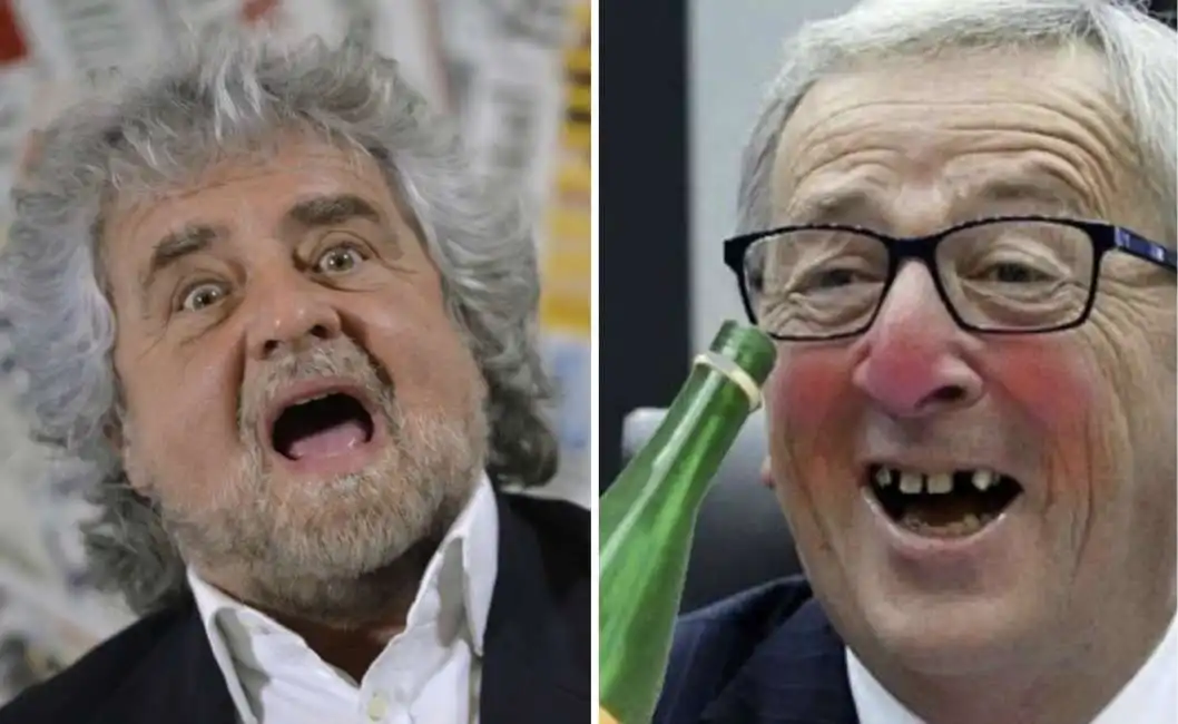 beppe grillo juncker