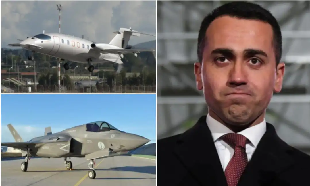 di maio f-35 droni