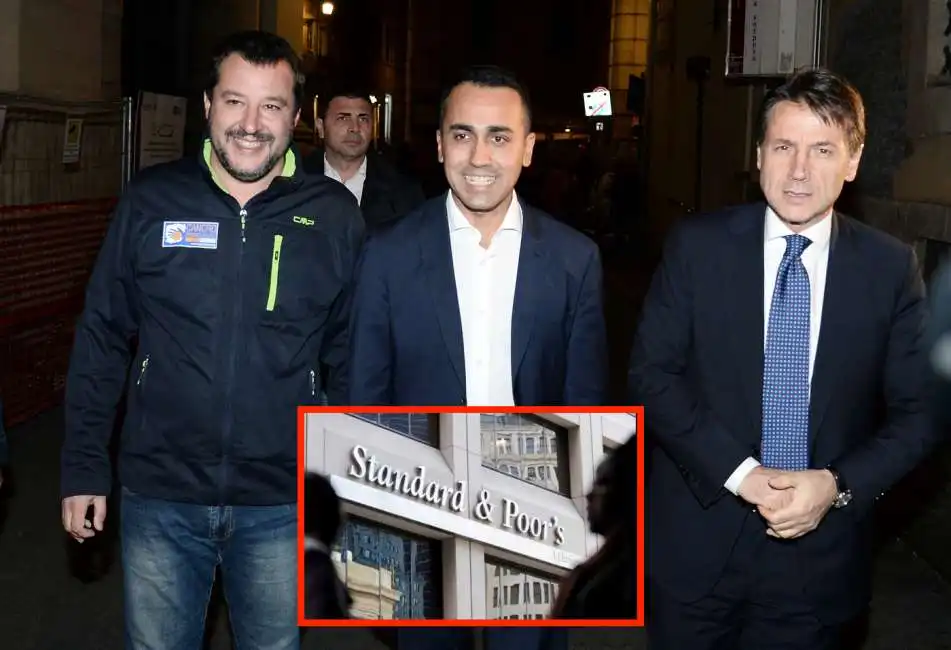 di maio salvini conte standard & poor's