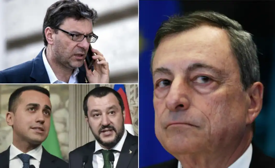 draghi di maio giorgetti