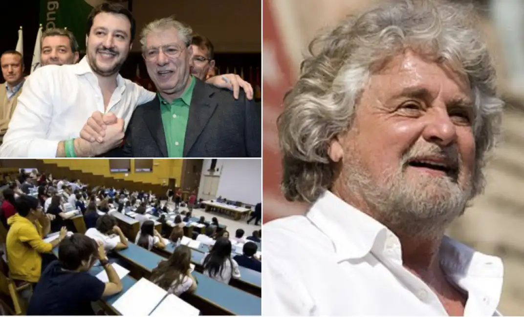 grillo bossi aula studenti