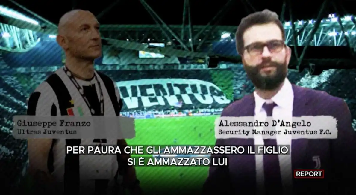 inchiesta di report sulle infiltrazioni della ndrangheta nella curva della juventus 