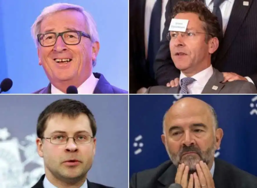 moscovici juncker dombrovskis dijsselbloem