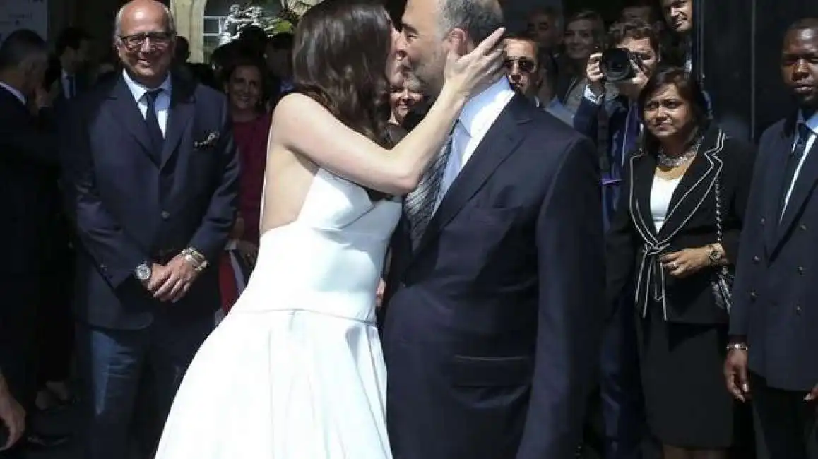 pierre moscovici e anne michelle basteri