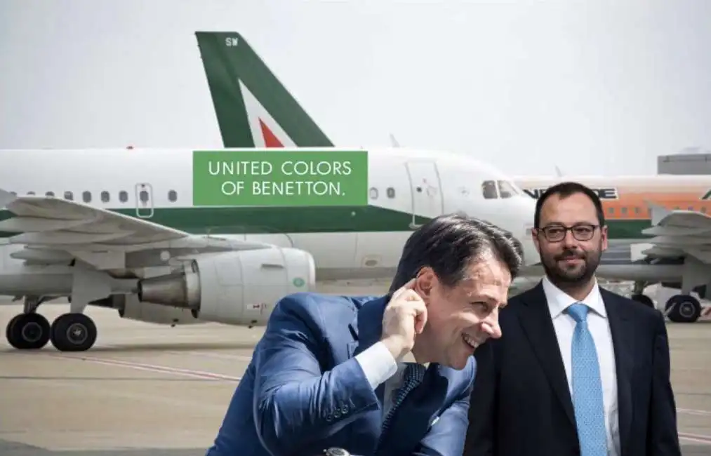 alitalia benetton stefano patuanelli giuseppe conte