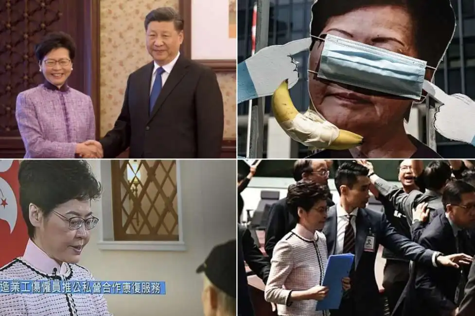 carrie lam hong kong