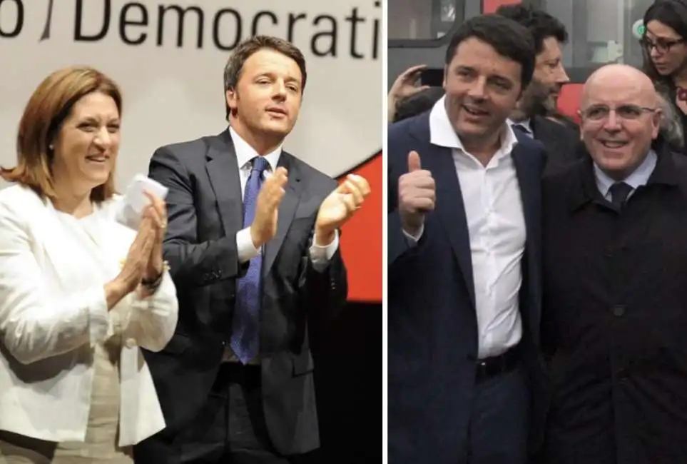 catiuscia marini mario oliverio matteo renzi