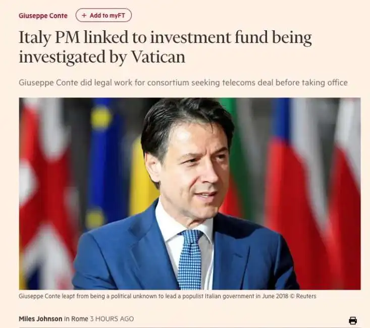 giuseppe conte financial times