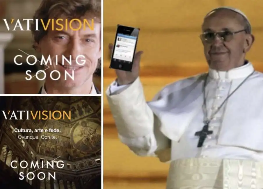 papa francesco vativision