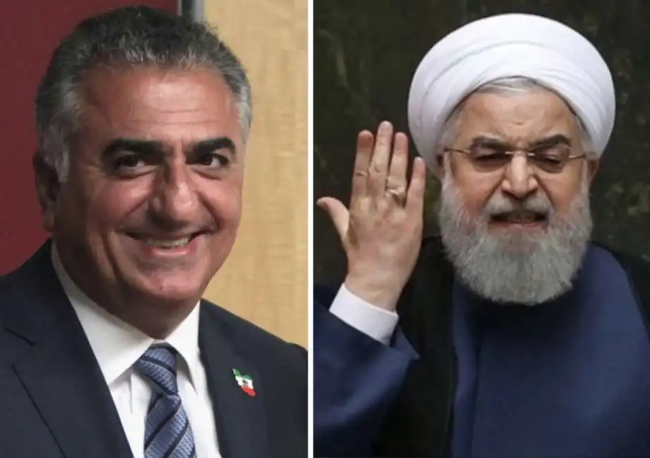 reza pahlavi rohani rouhani