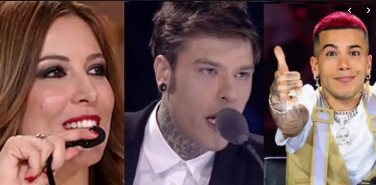 selvaggia fedez sfera ebbasta