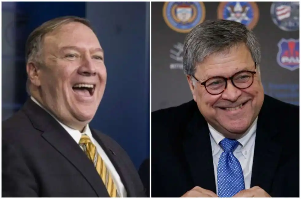 william barr mike pompeo 