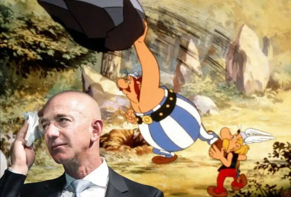 asterix obelix amazon jeff bezos fournes