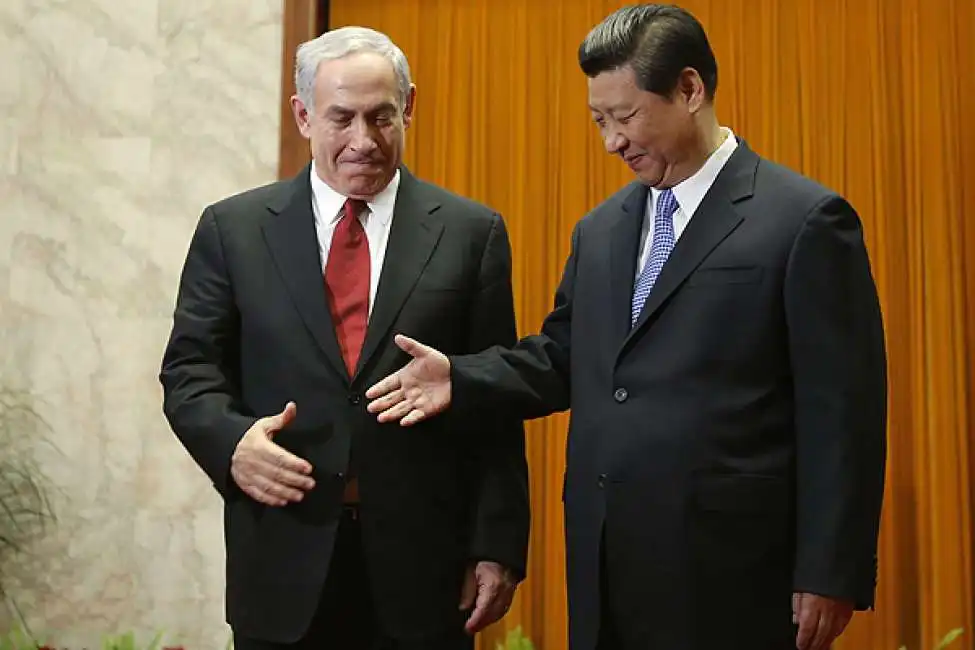 benjamin netanyahu xi jinping 