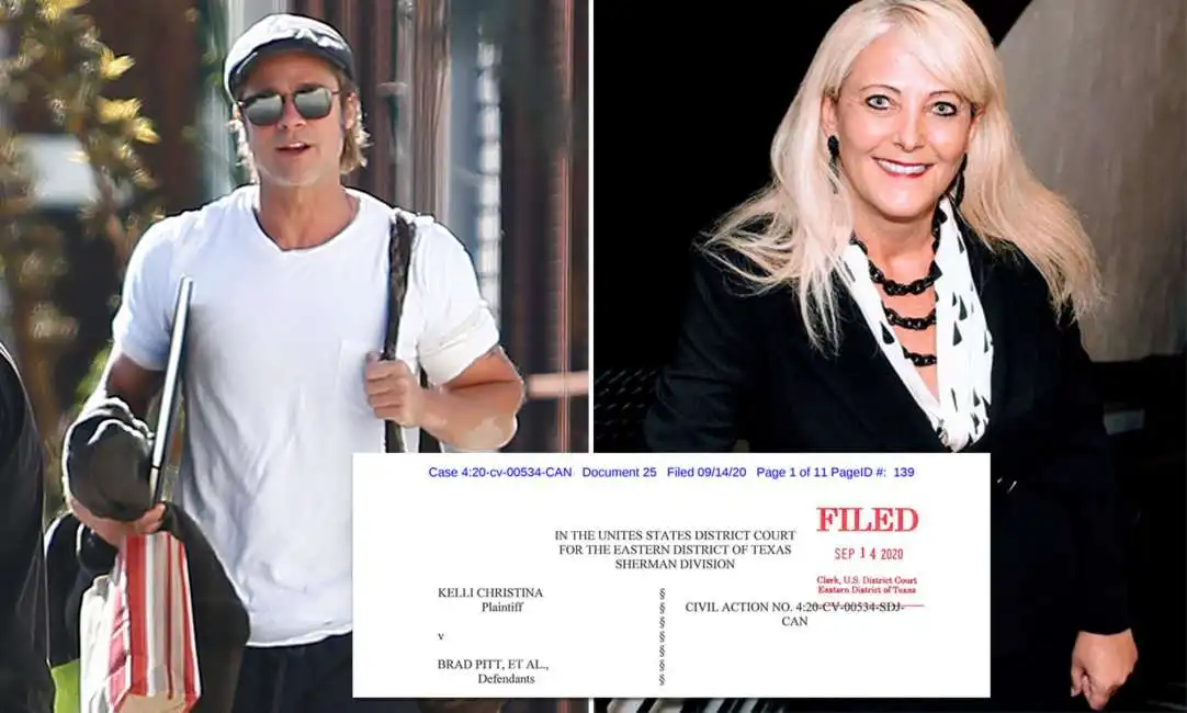 brad pitt e kelli christina