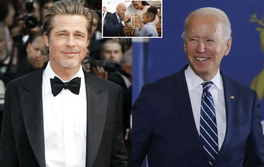 brad pitt joe biden