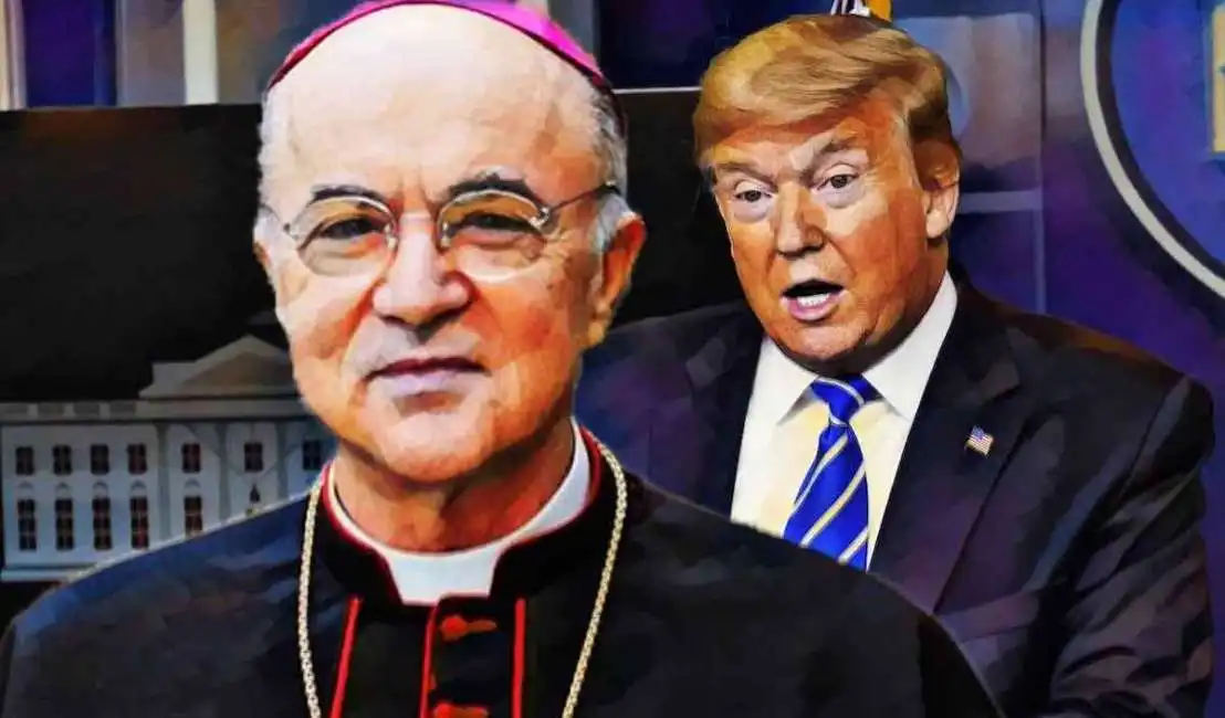 carlo maria vigano' donald trump vigano