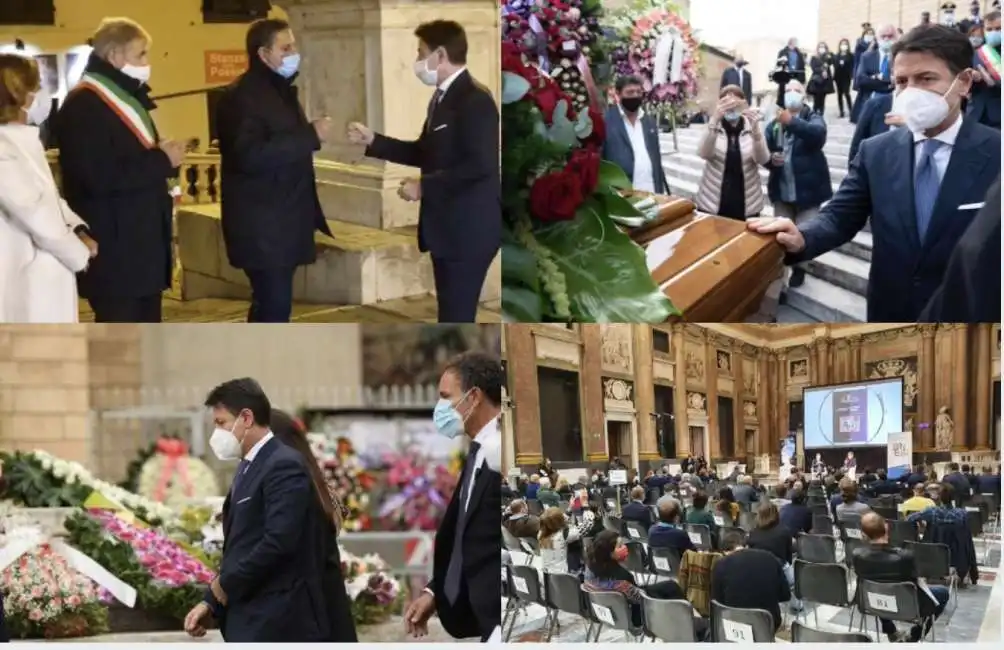 giuseppe conte funerali santelli 