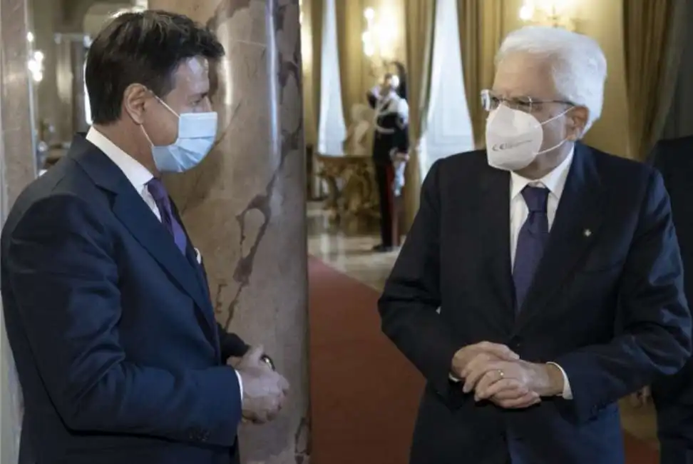 giuseppe conte sergio mattarella