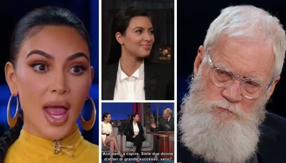 kim kardashian david letterman