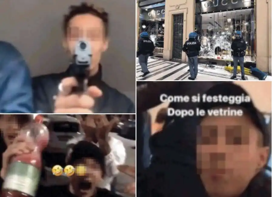 la rivolta a torino instagram ragazzi