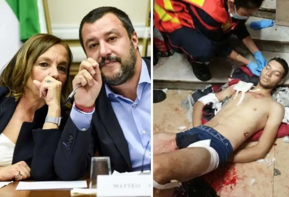 luciana lamorgese matteo salvini brahim aoussaoui nizza