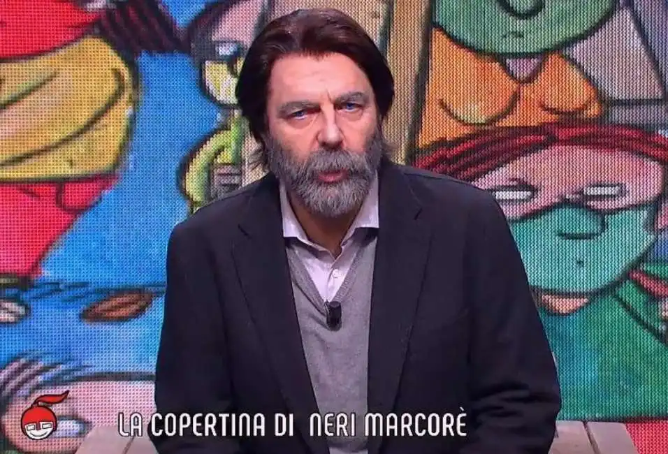 neri marcore nei panni di massimo cacciari