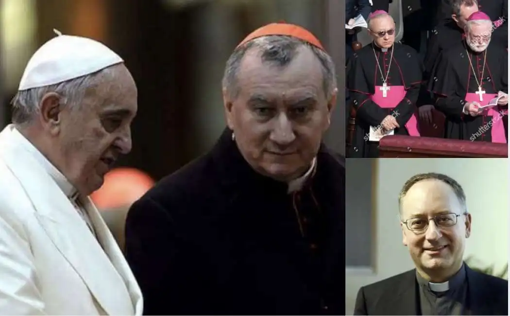 parolin e bergoglio 