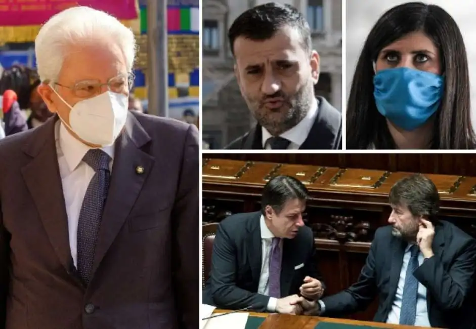 sergio mattarella chiara appendino antonio decaro giuseppe conte dario franceschini