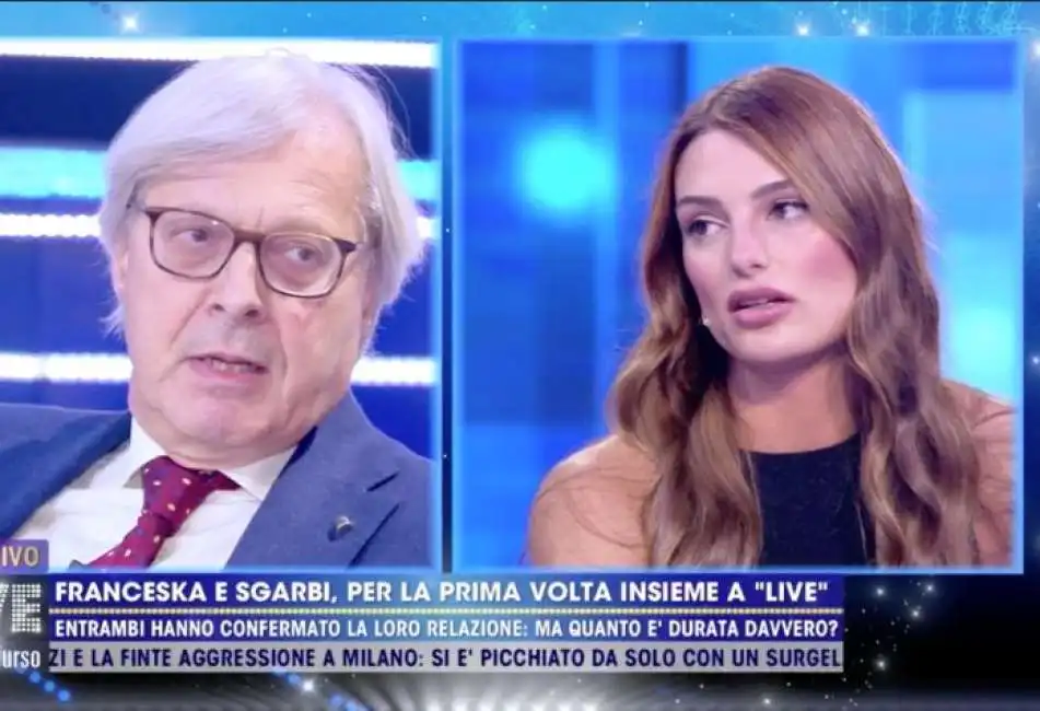 vittorio sgarbi franceska pepe