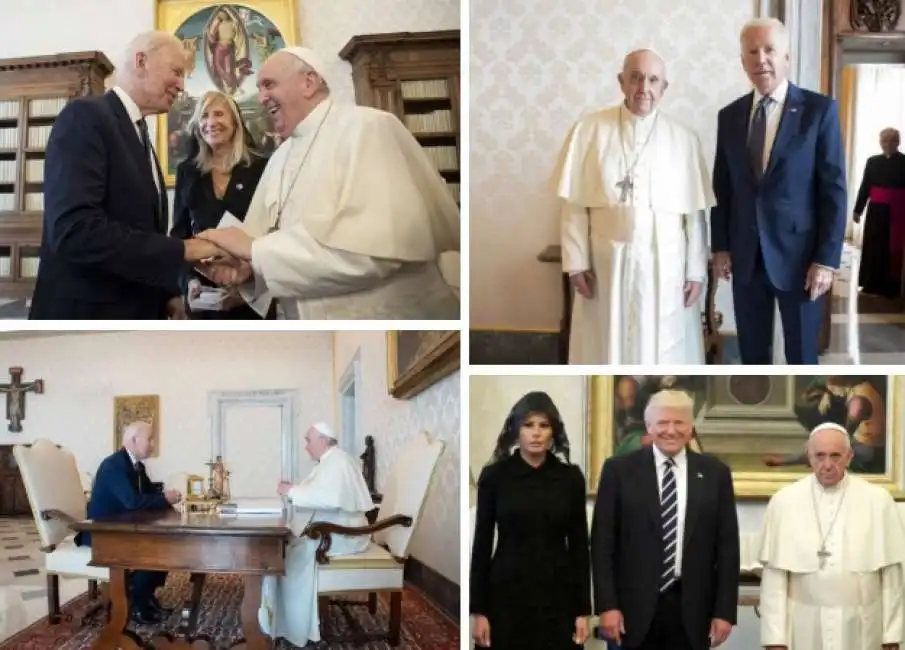 bergoglio papa francesco joe biden 