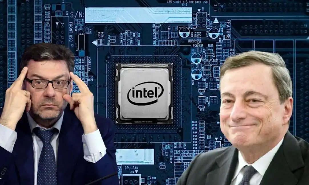 chip intel mario draghi giancarlo giorgetti