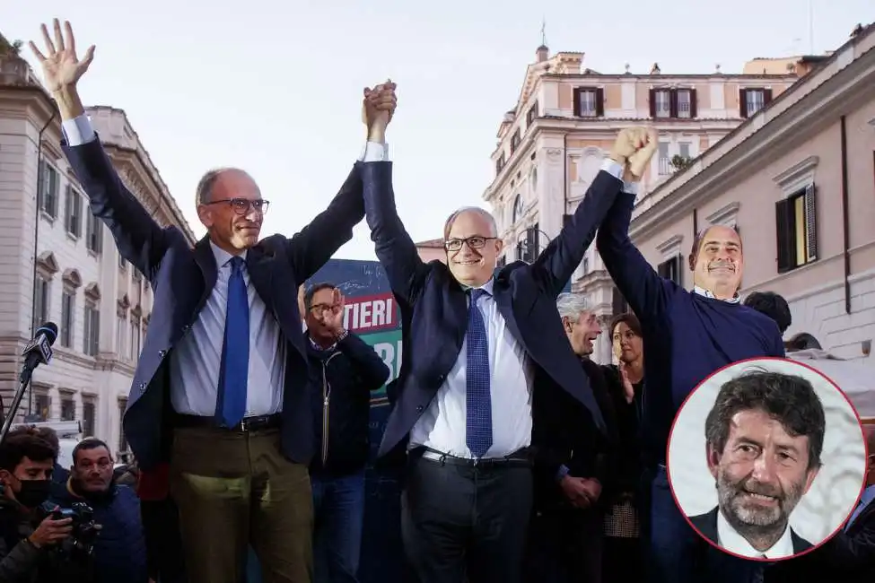 enrico letta roberto gualtieri nicola zingaretti dario franceschini