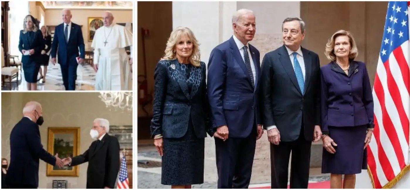 g20 biden draghi mattarella papa