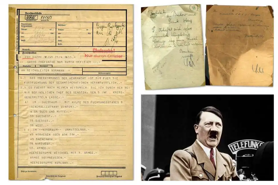 adolf hitler lettere