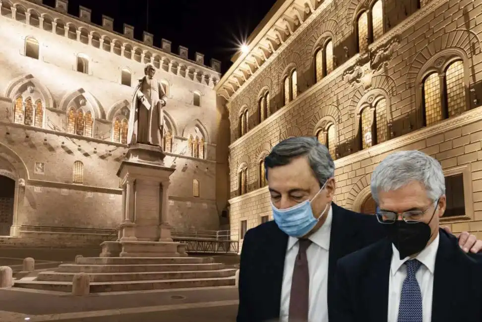 mario draghi daniele franco mps monte dei paschi 