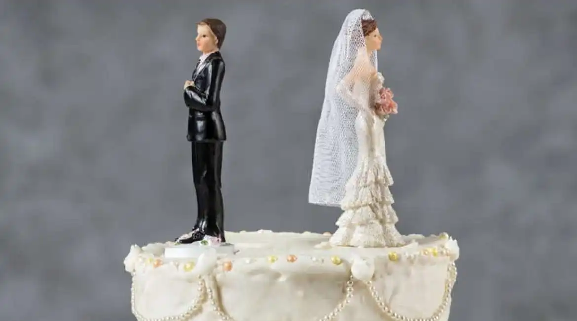 matrimonio torta nuziale divorzio separazione