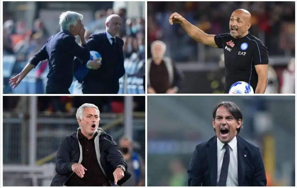 mourinho spalletti inzaghi gasperini