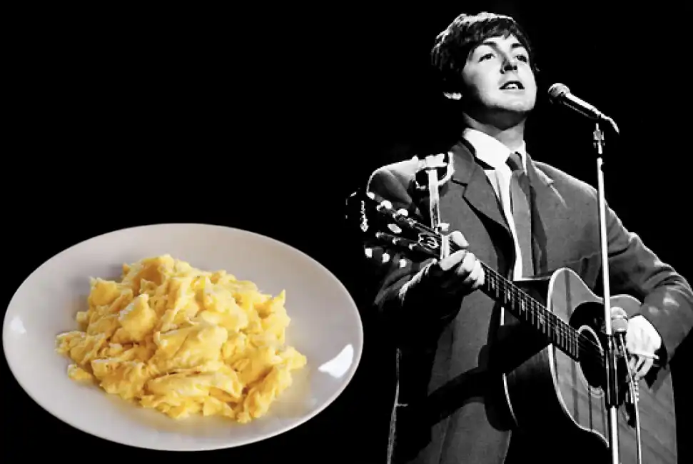 paul mccartney yesterday scrambled eggs