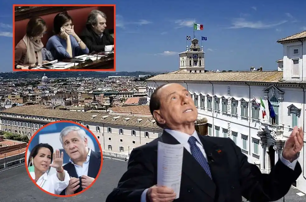 silvio berlusconi mara carfagna maria stella gelmini renato brunetta antonio tajani licia ronzulli