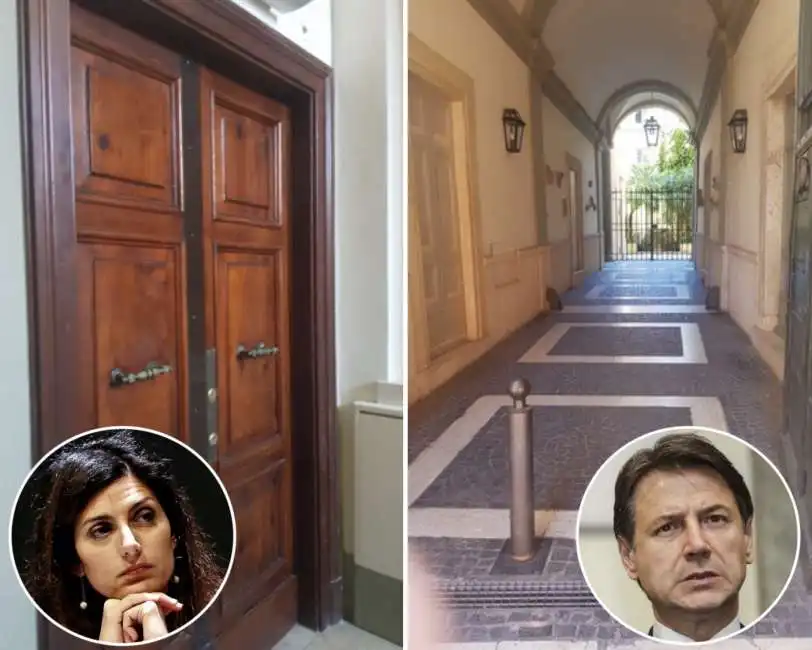 virginia raggi giuseppe conte