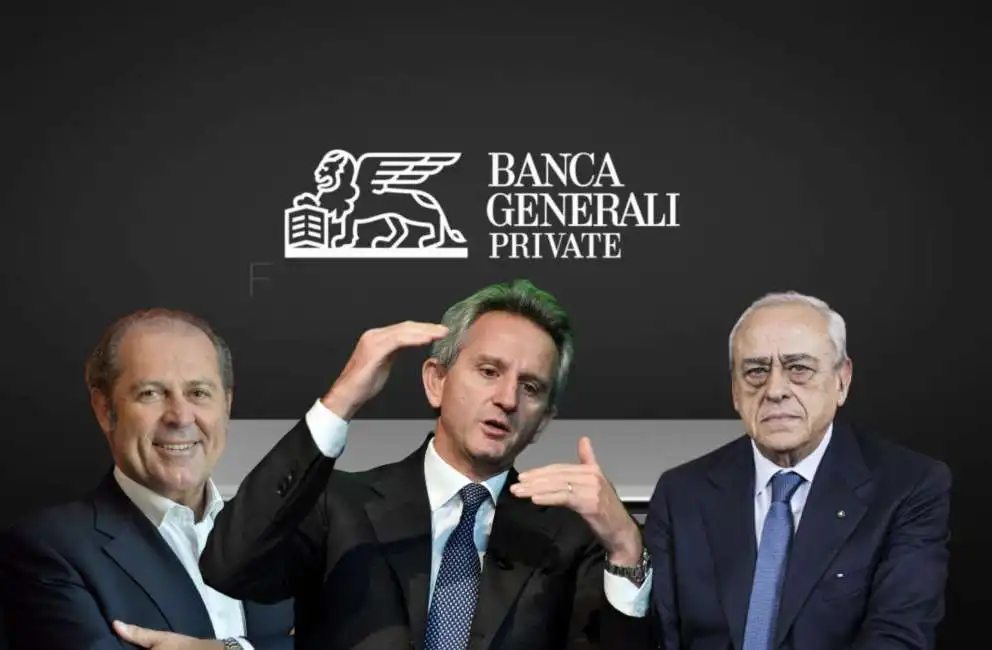 banca generali francesco gaetano caltagirone alberto nagel philippe donnet 