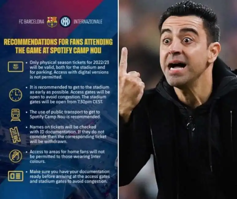 barcellona inter xavi